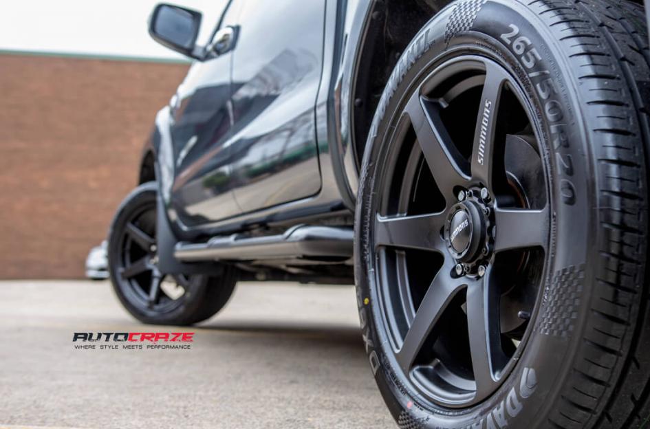 FORD RANGER S6 MATTE BLACK