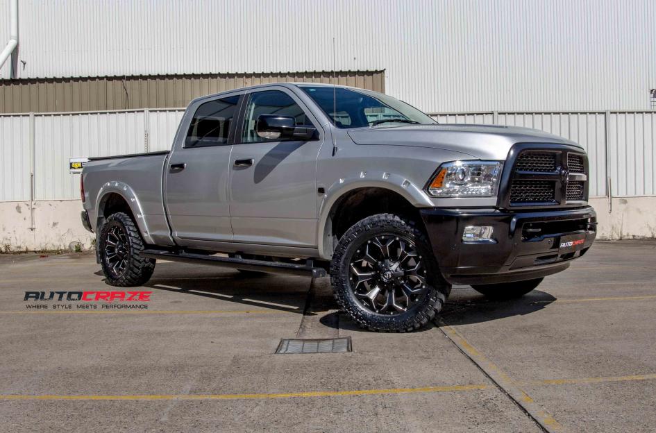 DODGE RAM ASSAULT GLOSS BLACK MILLED ACCENTS