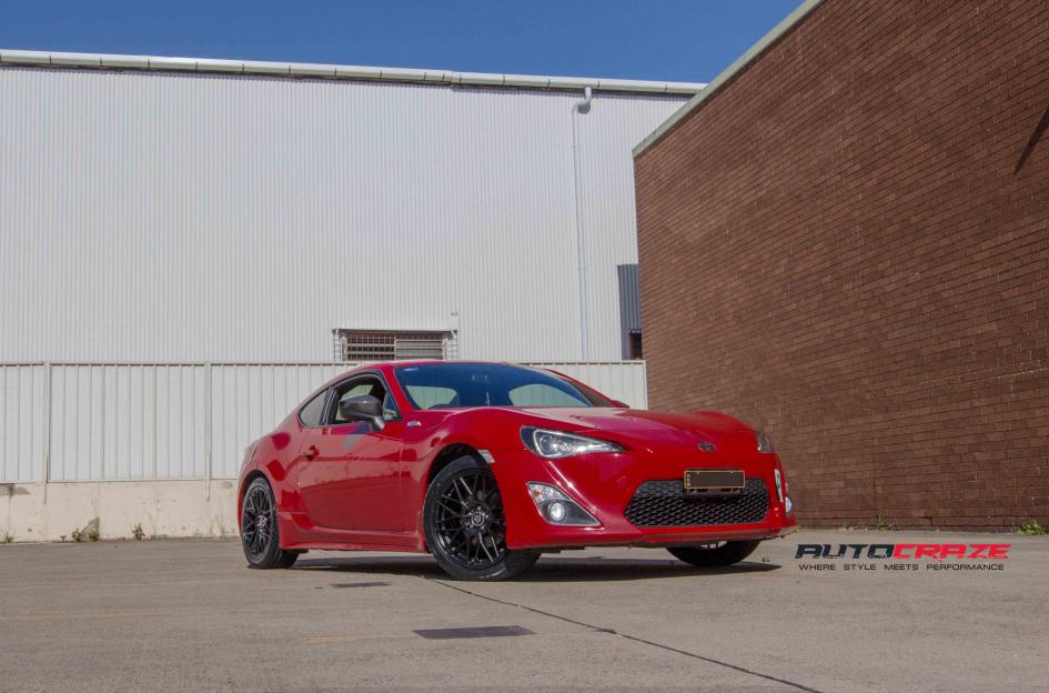 TOYOTA 86 ONCORE MATTE BLACK
