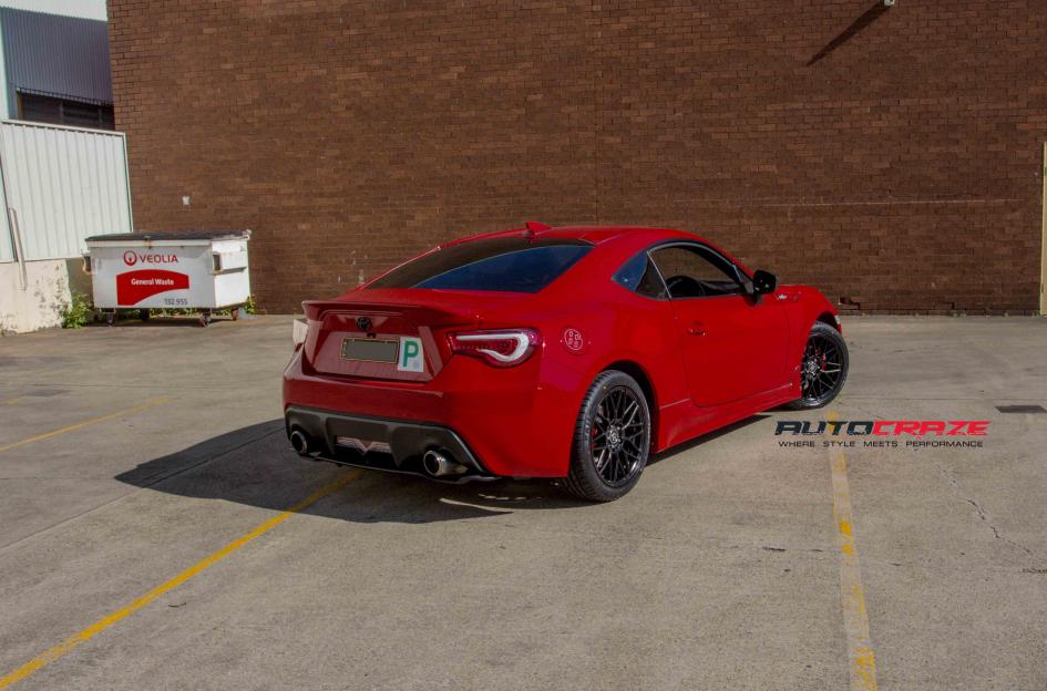 TOYOTA 86 ONCORE MATTE BLACK