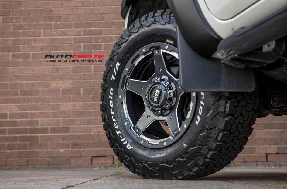FORD RANGER GD04 GRAPHITE WITH MILLED ACCENTS 7