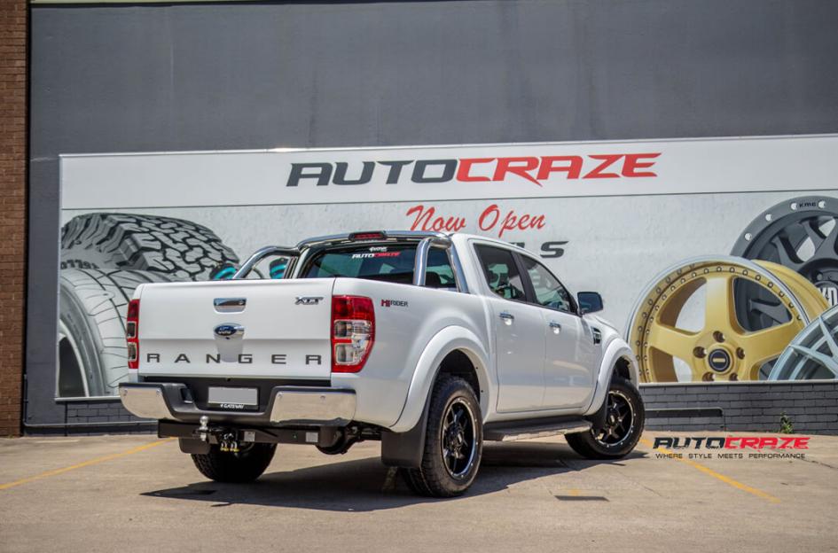 FORD RANGER GD07 MATTE BLACK MILLED