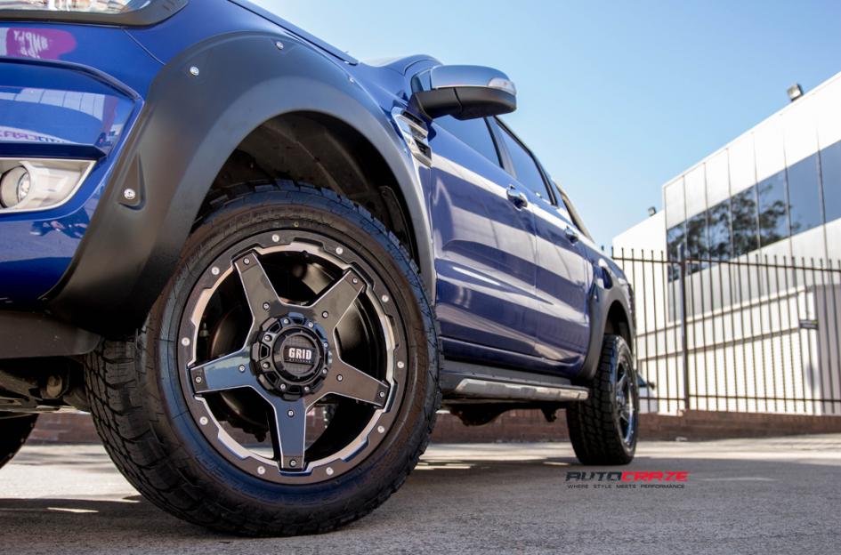 FORD RANGER GD04 GRAPHITE WITH MILLED ACCENTS 8