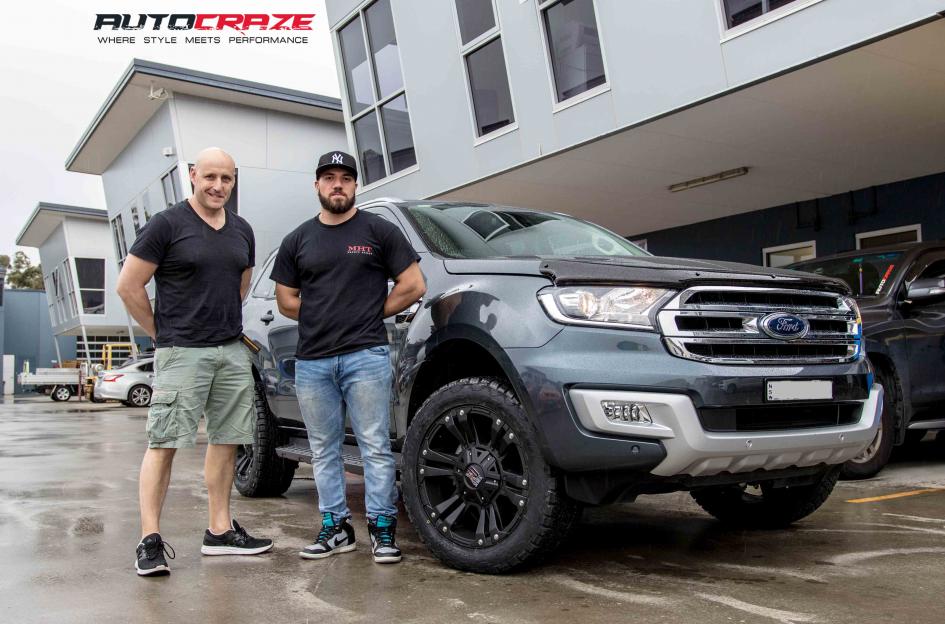 FORD EVEREST MONSTER XD 2 MATTE BLACK