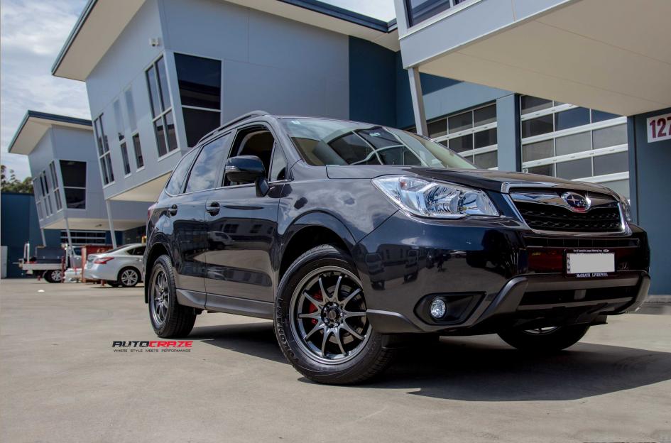SUBARU FORESTER ROTATE GUN METALLIC MATTE