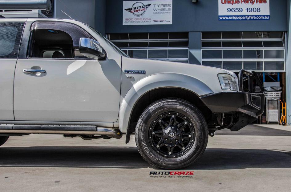 FORD RANGER HOSTAGE MATTE BLACK