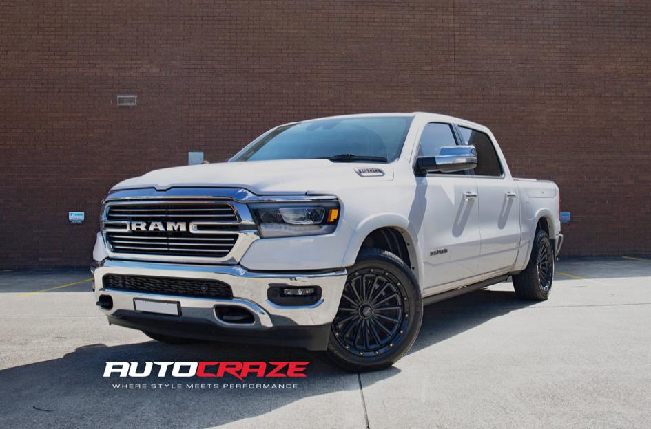 DODGE RAM SIGNAL SATIN BLACK