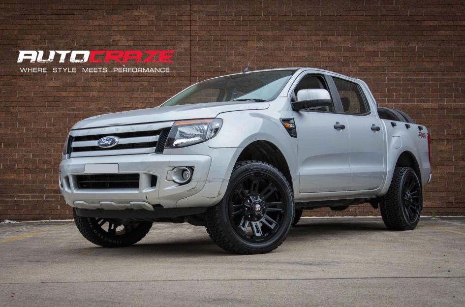 FORD RANGER RAVAGE FLAT BLACK