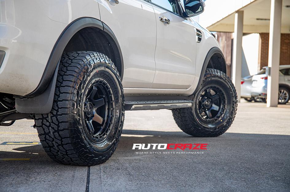 FORD EVEREST FUEL BLOCK MATTE BLACK