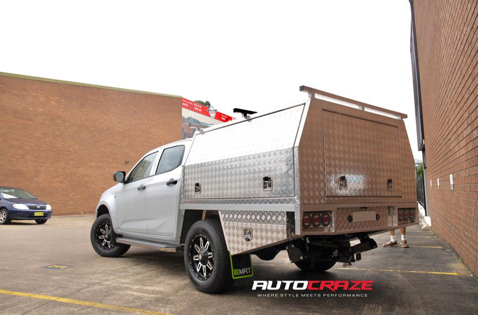 FORD RANGER RENEGADE V2 MACHINED FACE BLACK MATT