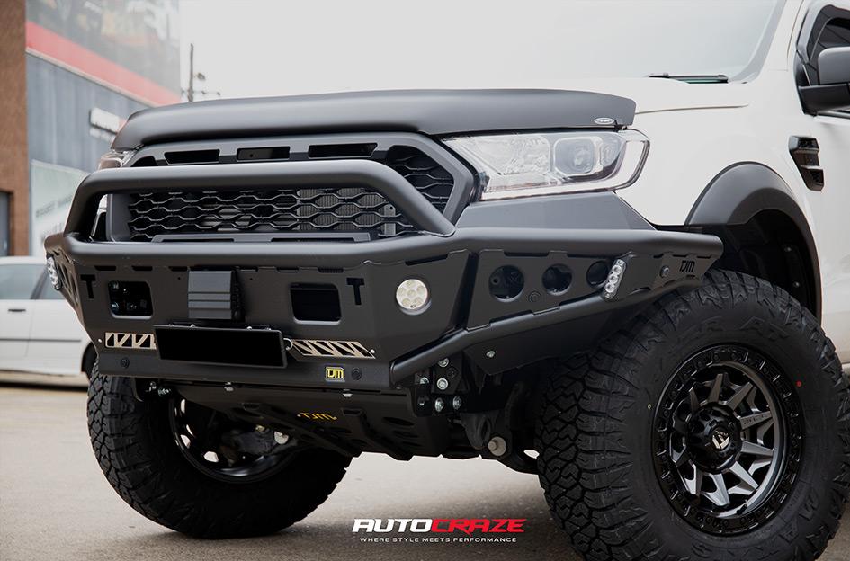 FORD RANGER COVERT MATTE ANTHRACITE BLACK RING
