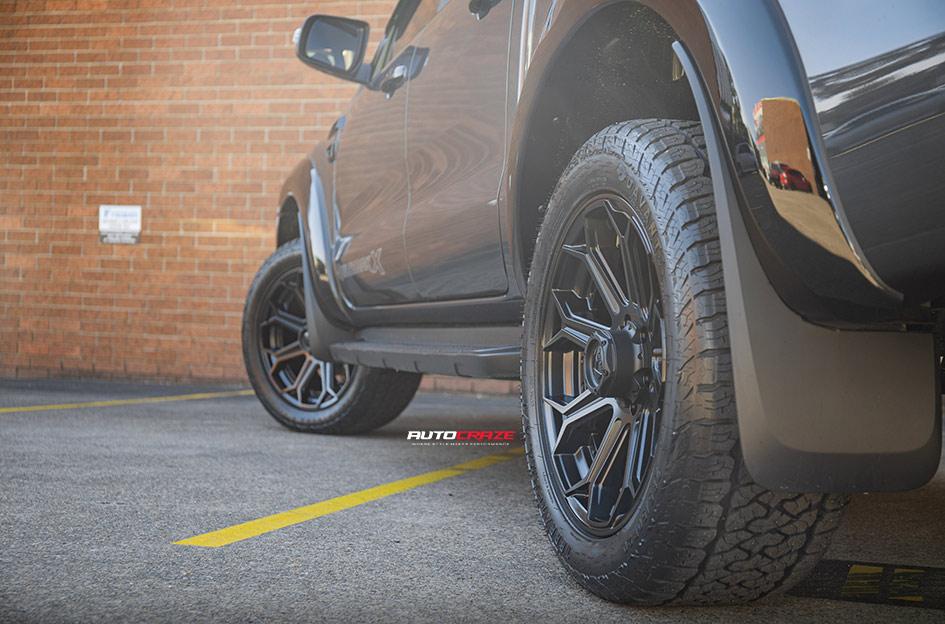 FORD RANGER SIEGE MATTE BLACK