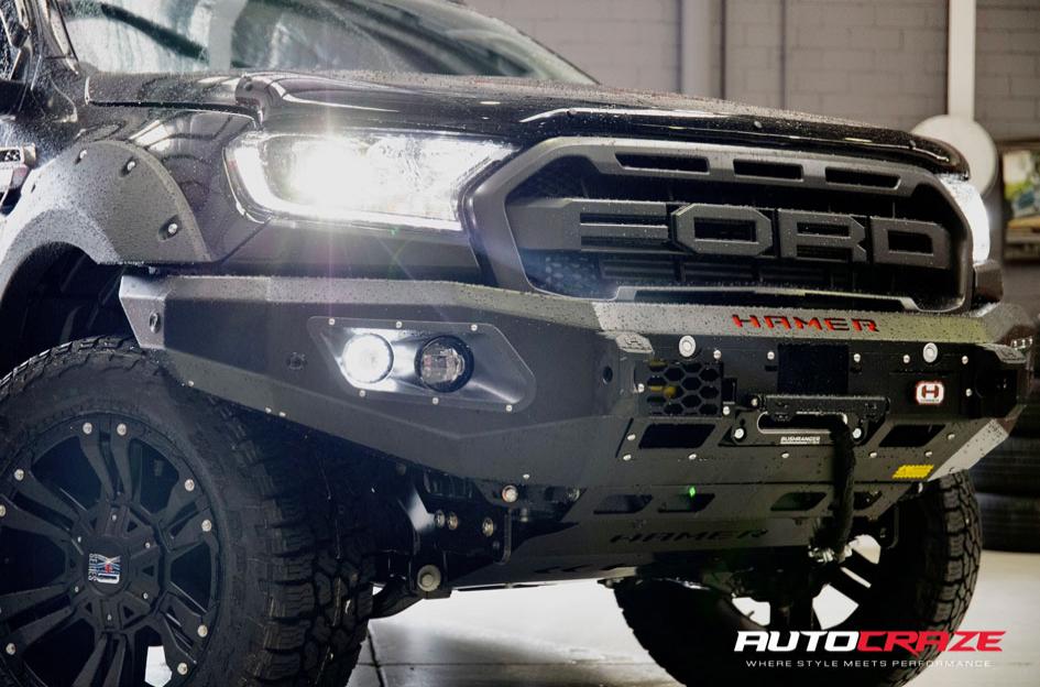 FORD RANGER MONSTER XD MATTE BLACK