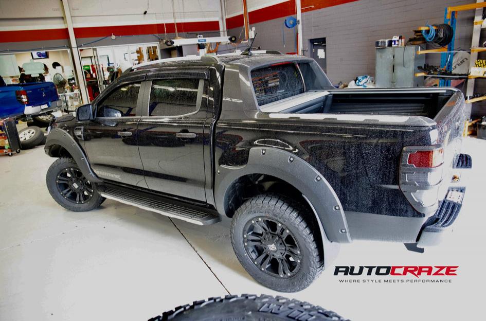 FORD RANGER MONSTER XD MATTE BLACK