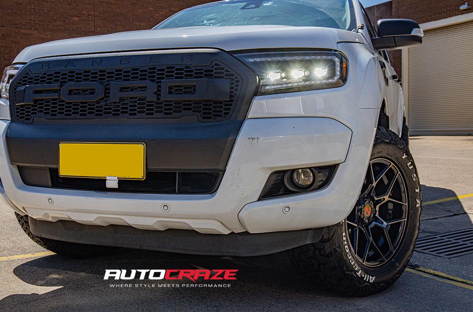 FORD RANGER SABBATH GLOSS BLACK TINTED FACE