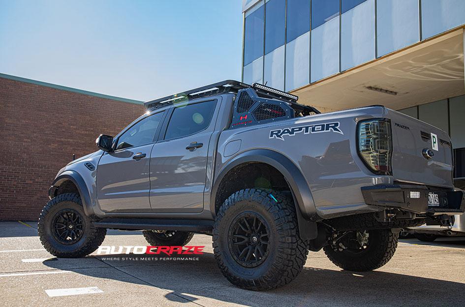 FORD RANGER RAPTOR REBEL MATTE BLACK