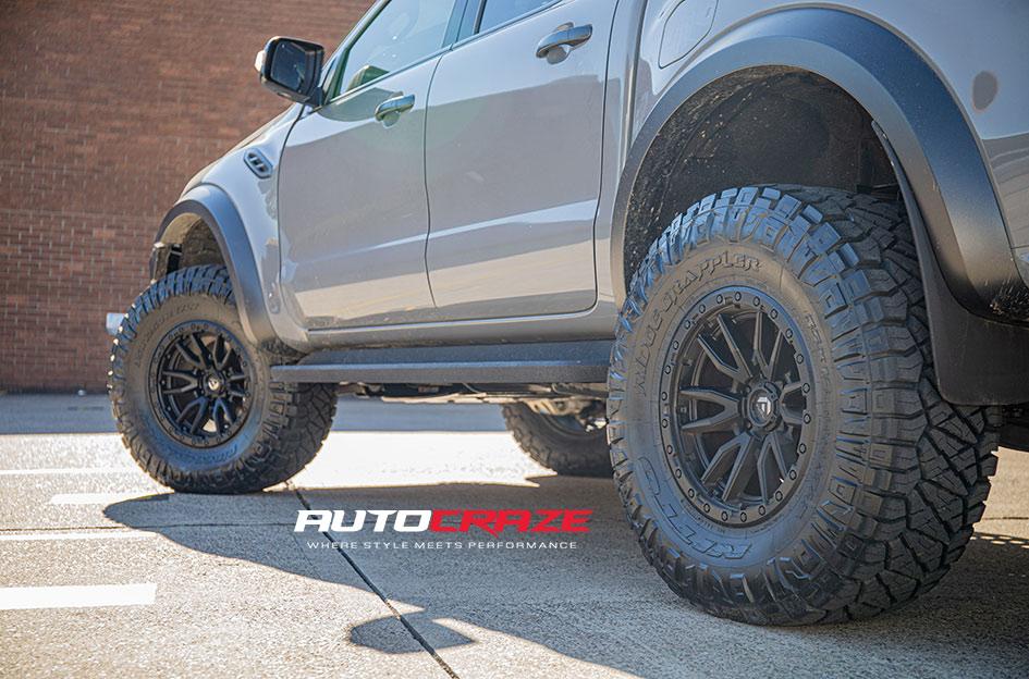 FORD RANGER RAPTOR REBEL MATTE BLACK
