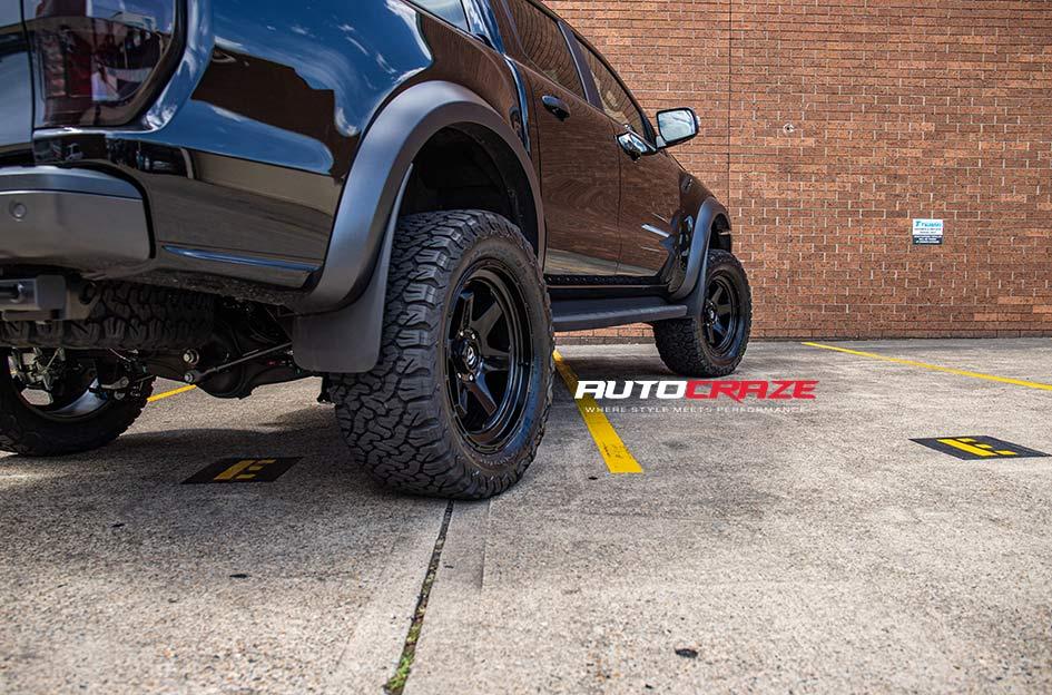 FORD RANGER RAPTOR SHOK MATTE BLACK