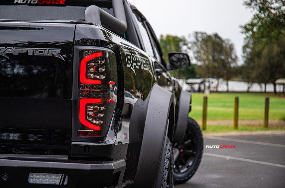 FORD RANGER RAPTOR KMC GAUNTLET XD852 SATIN BLACK