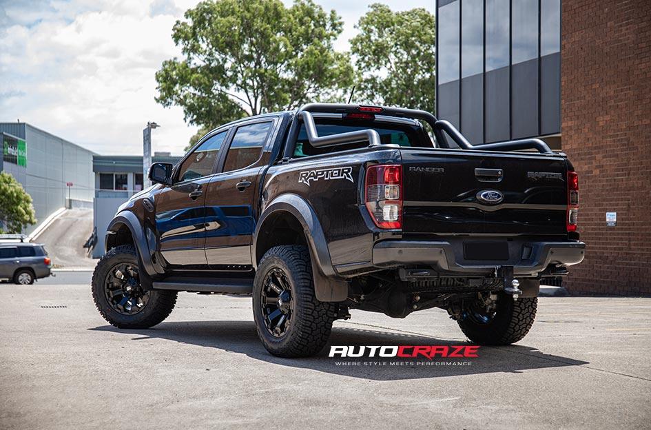 FORD RANGER RAPTOR AMBUSH MATTE BLACK