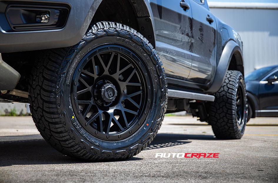 FORD RANGER RAPTOR CHAOS SATIN BLACK