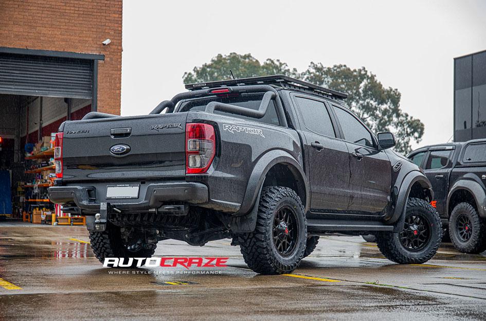 FORD RANGER RAPTOR JUDGE MATTE BLACK