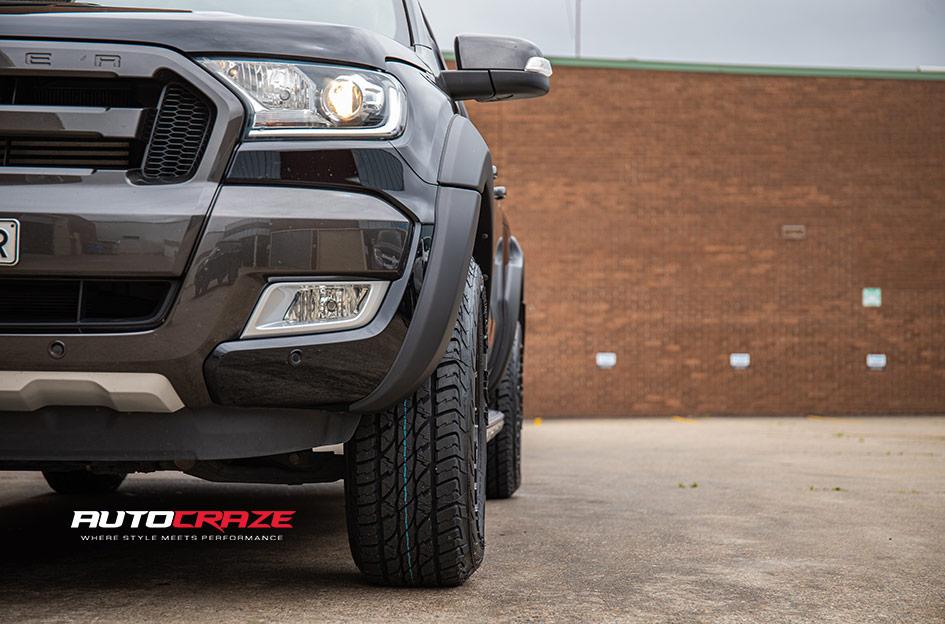 FORD RANGER PANZER XD SATIN BLACK