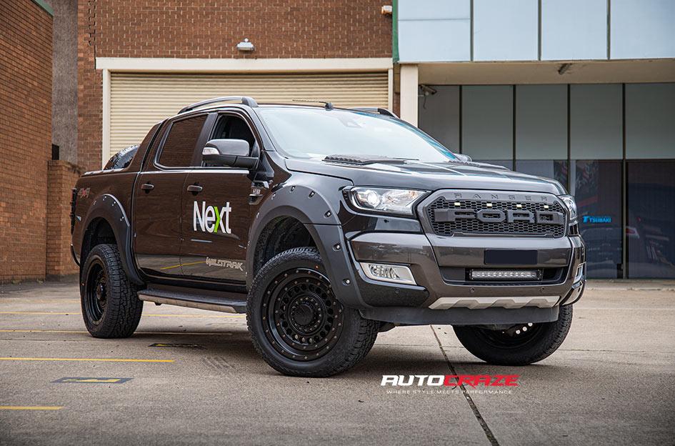 FORD RANGER PANZER XD SATIN BLACK