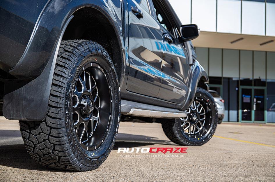 FORD RANGER GRENADE XD SATIN BLACK MILLED ACCENTS