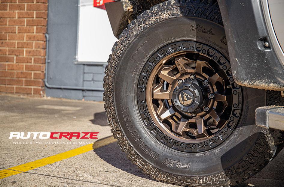 FORD F250 COVERT BRONZE BLACK LIP