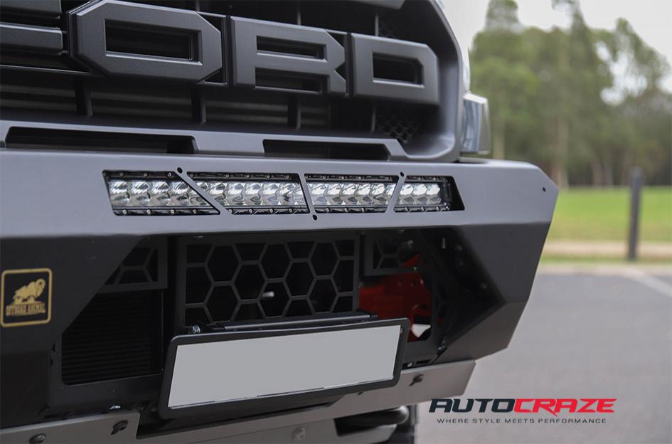 FORD RANGER RAPTOR DIRTY HARRY MATTE BRONZE BLACK LIP 
