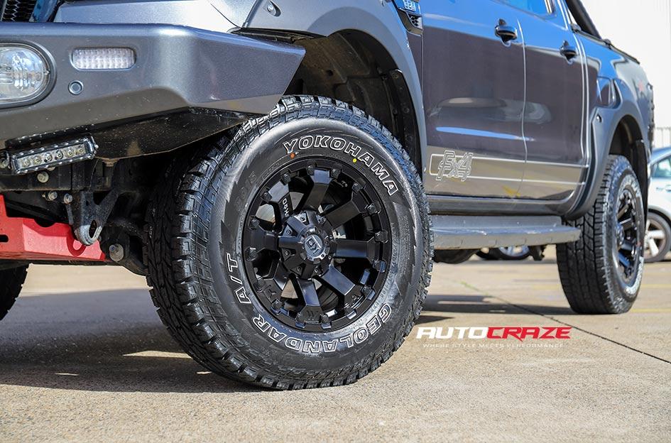 FORD RANGER AMBUSH MATTE BLACK