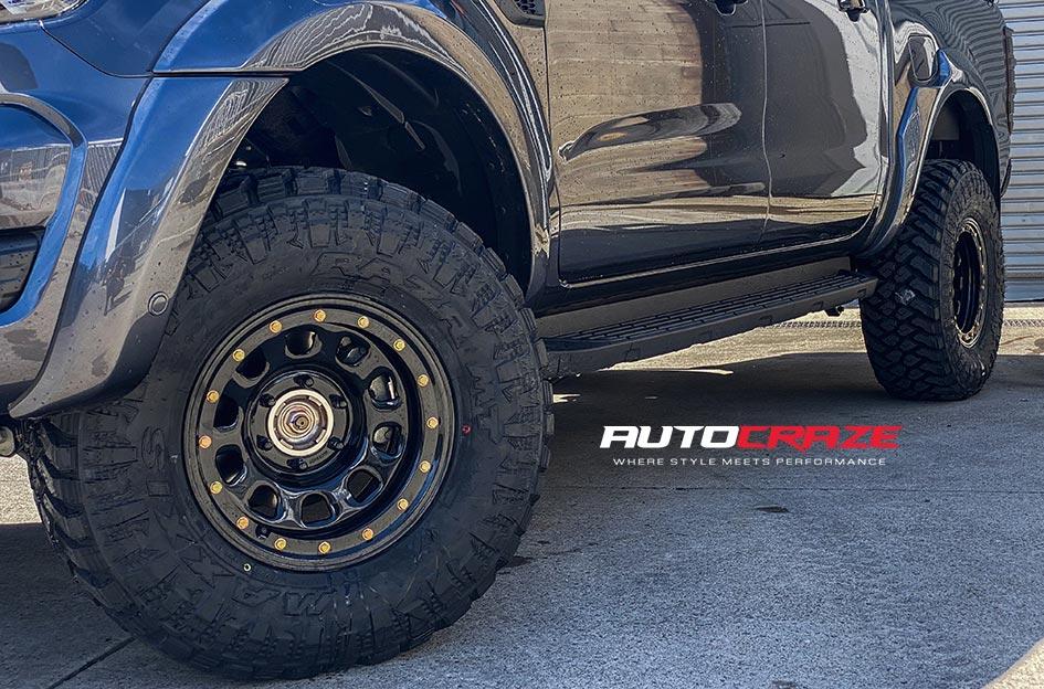 FORD RANGER D LOCKER BLACK