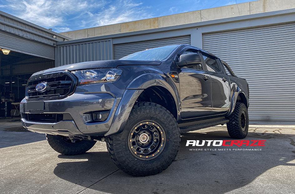 FORD RANGER D LOCKER BLACK