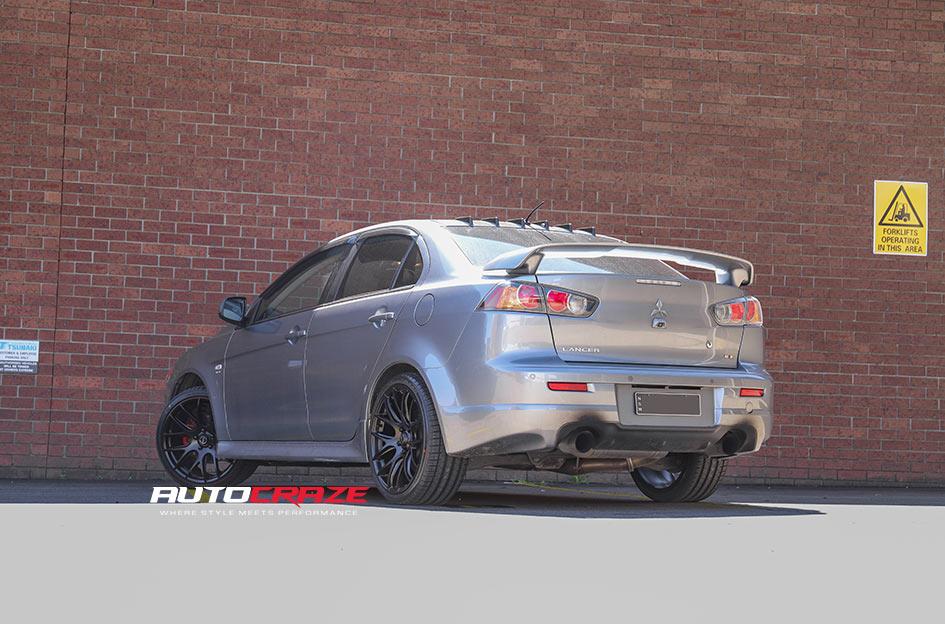 MITSUBISHI LANCER OX111 MATTE BLACK