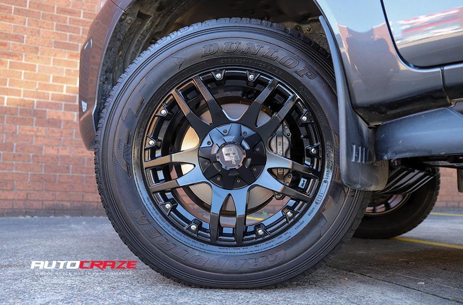 TOYOTA HILUX N80 4WD CLIFF MATTE BLACK 