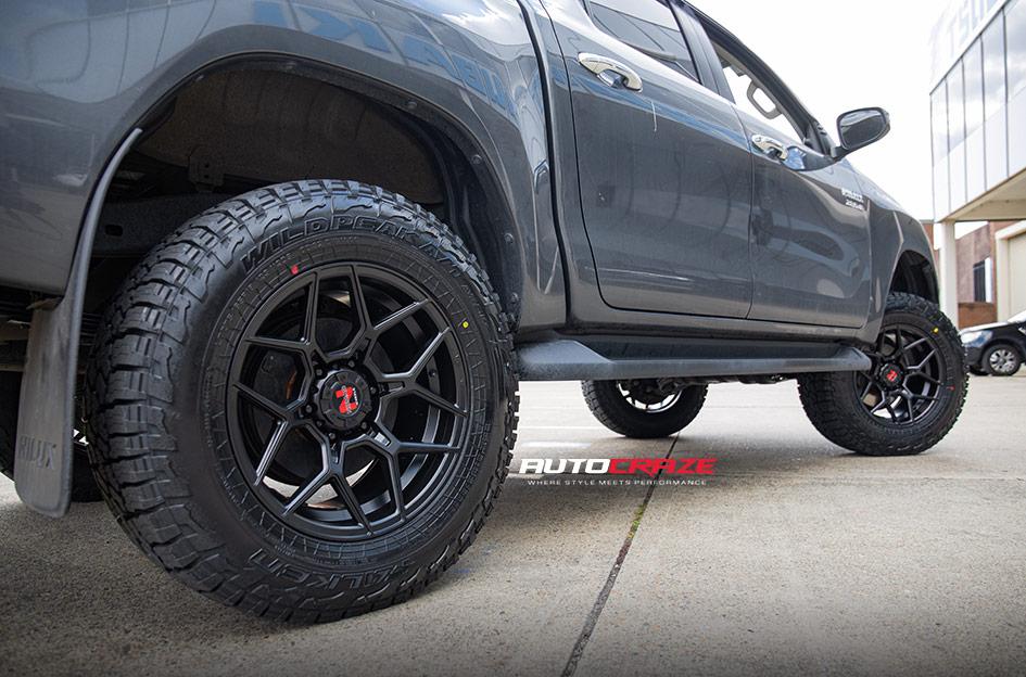 TOYOTA HILUX 4WD SABBATH MATTE BLACK