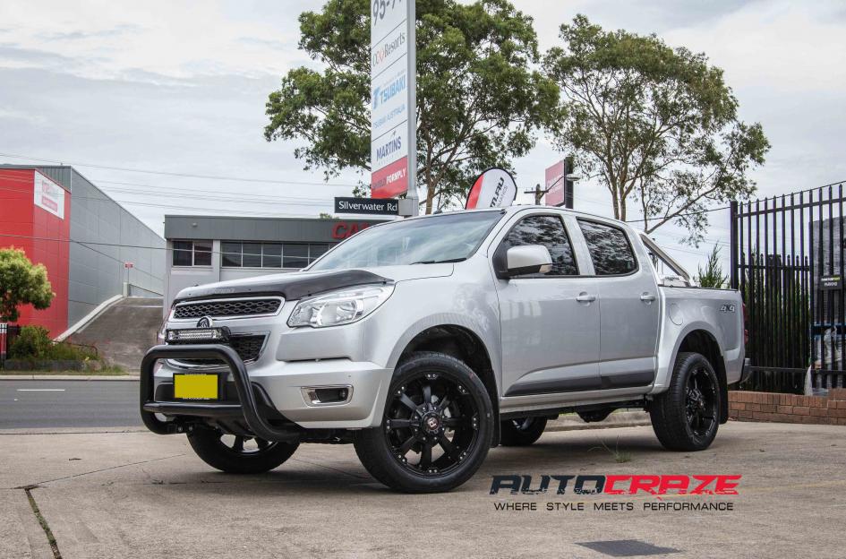 HOLDEN COLORADO MORAX FLAT BLACK