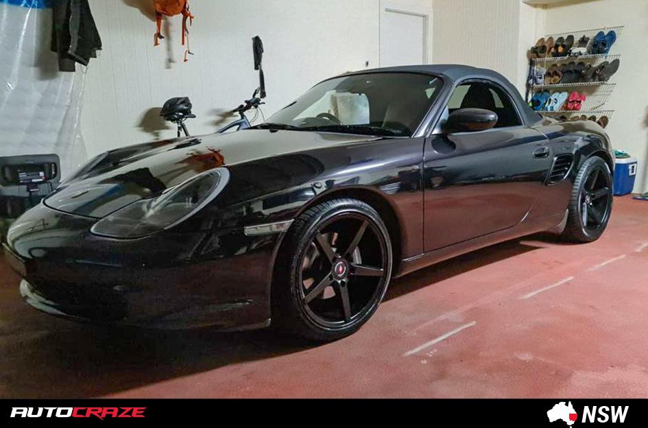 PORSCHE BOXSTER IFG7 GLOSS BLACK