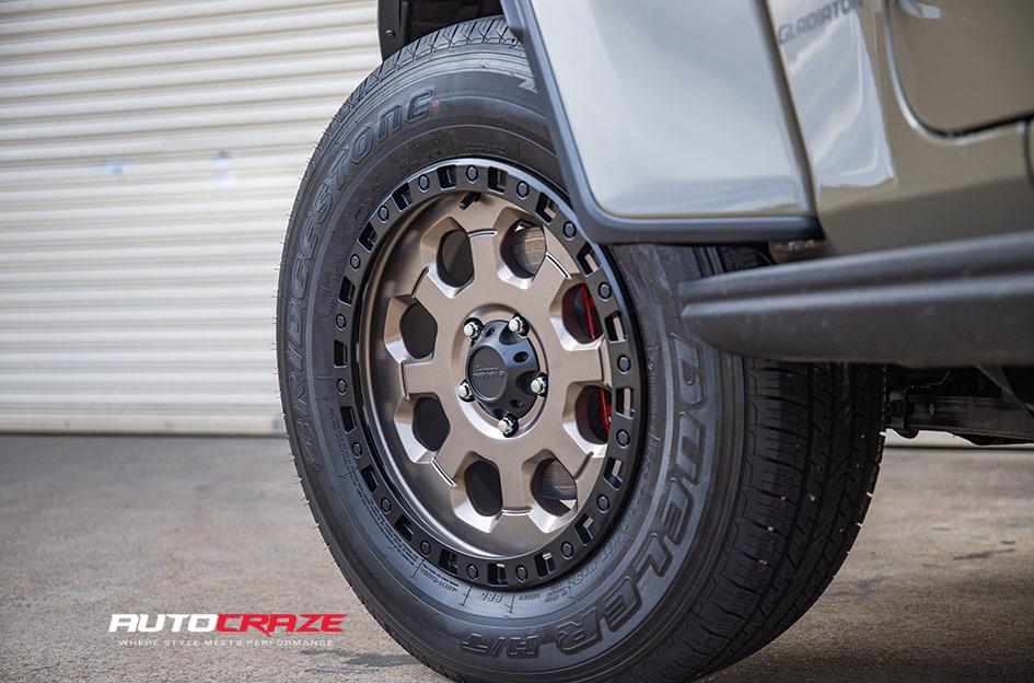 JEEP GLADIATOR AR201 MATTE BRONZE BLACK LIP