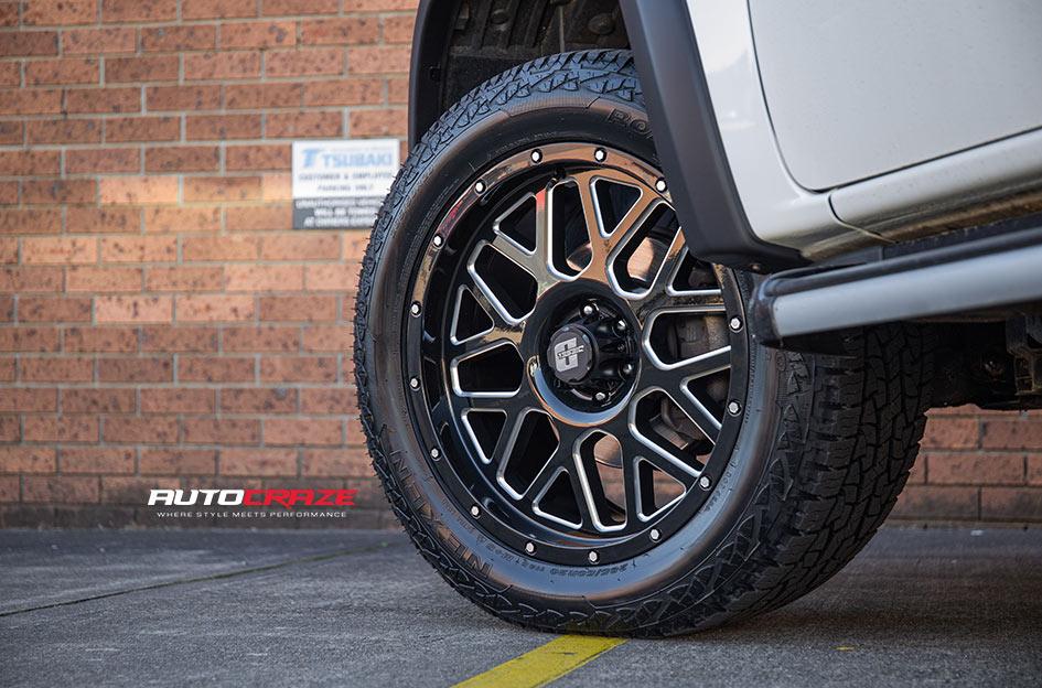 MERCEDES X CLASS VEGAS GLOSS BLACK MILLED 