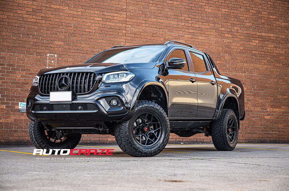 MERCEDES X CLASS SABBATH MATTE BLACK