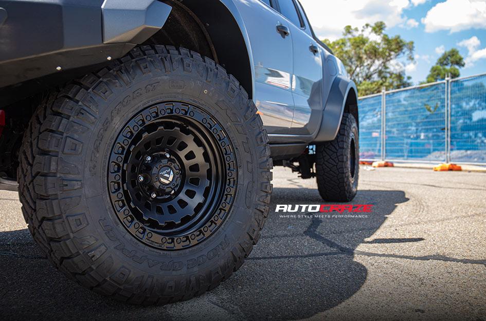 FORD RANGER RAPTOR ZEPHYR MATTE BLACK