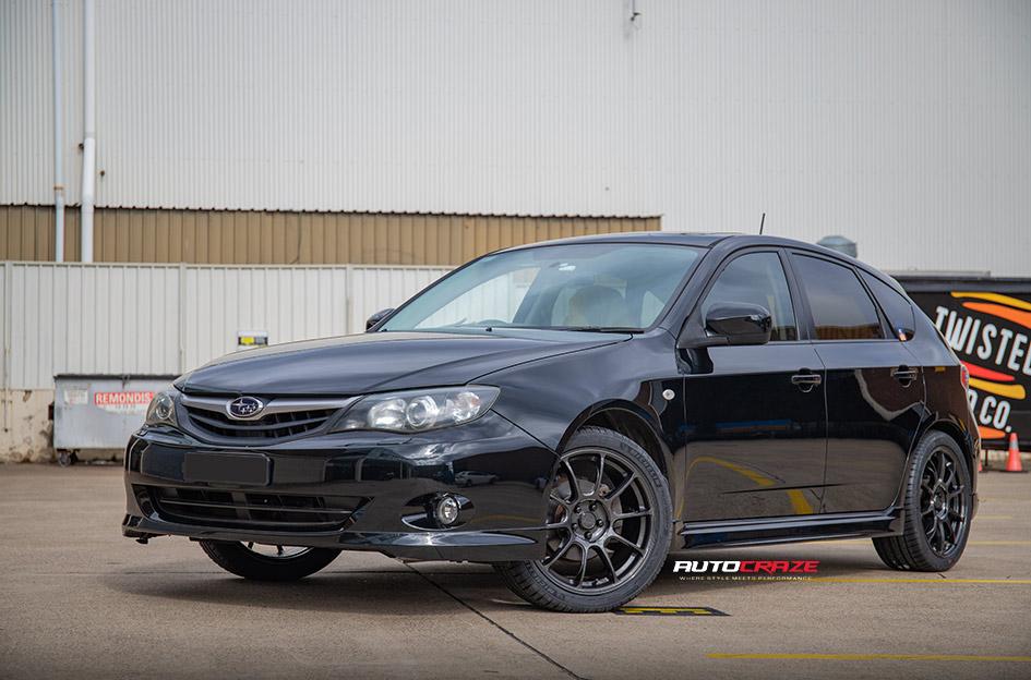 SUBARU IMPREZA RAIJIN DARK GUNMETAL