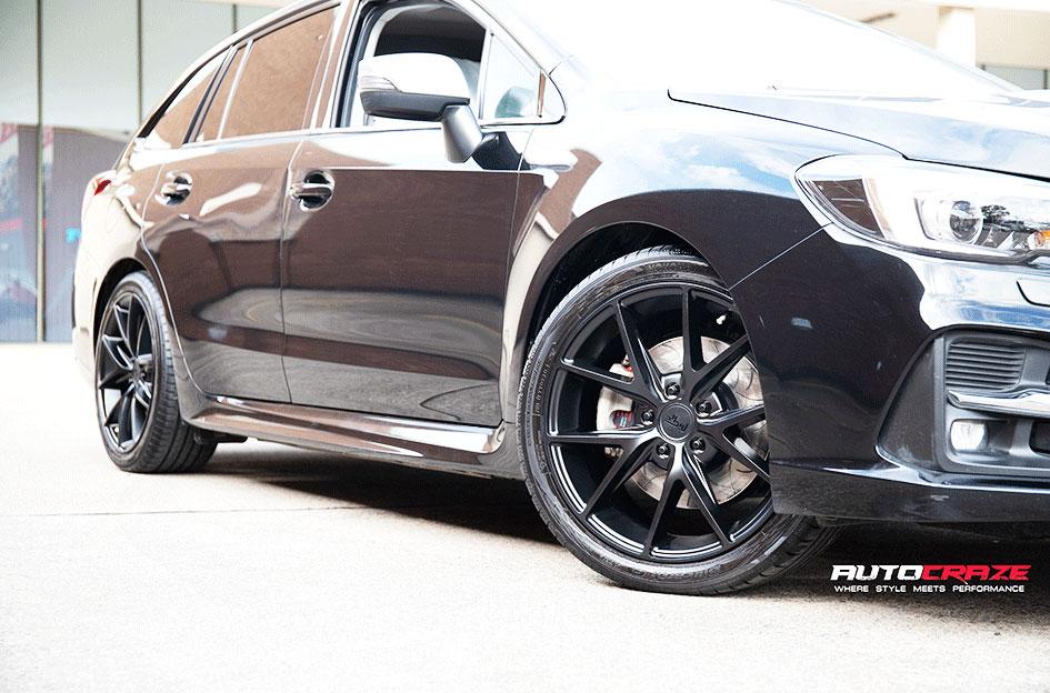 SUBARU LEVORG MISANO MATTE BLACK