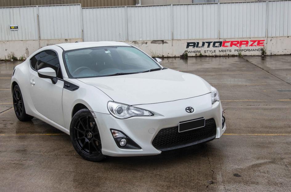 TOYOTA 86 OX820 FLAT BLACK