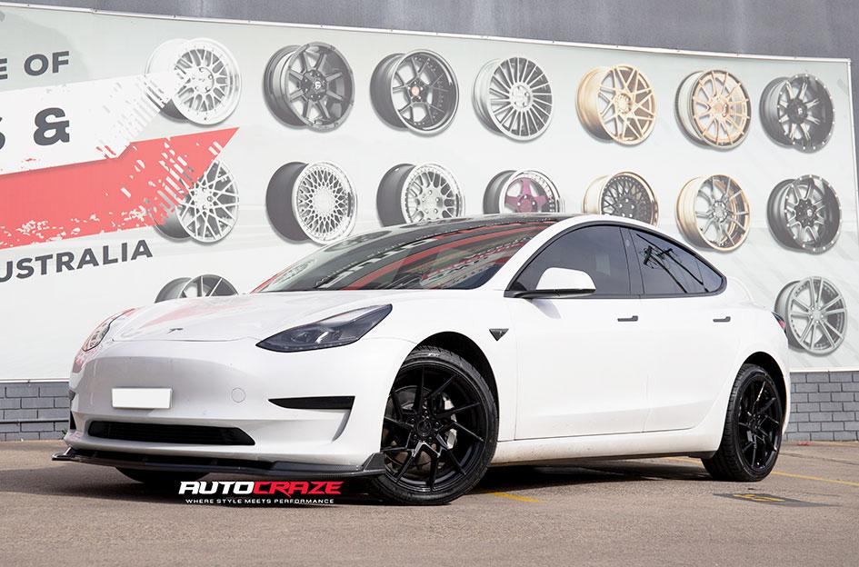TESLA MODEL 3 VORTEX GLOSS BLACK