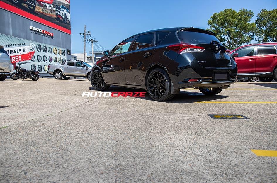 TOYOTA COROLLA BLQ MATTE BLACK