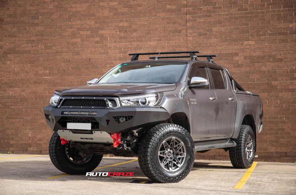 TOYOTA HILUX N80 4WD CAPROCK MATTE GUNMETAL