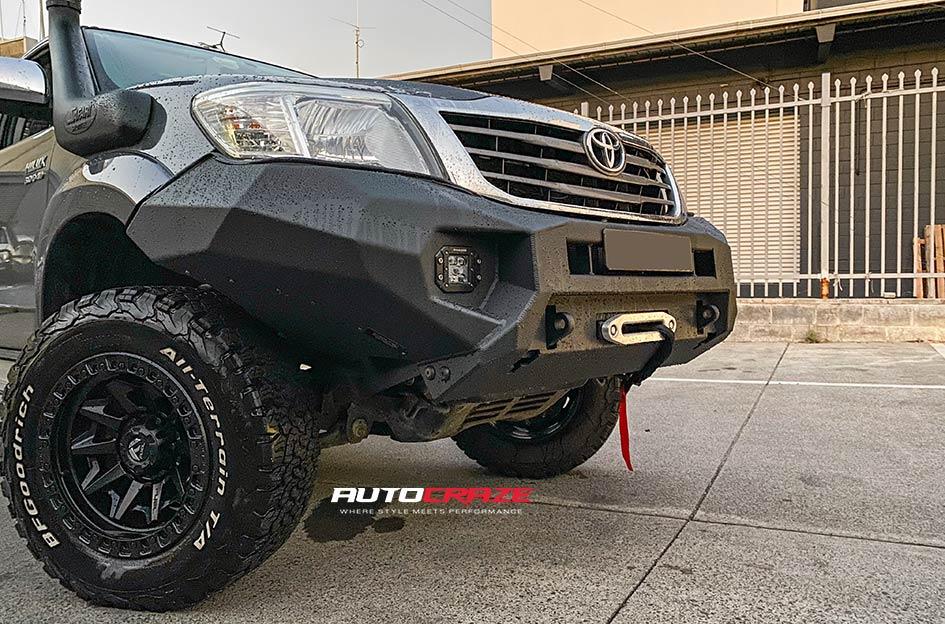 TOYOTA HILUX N70 4WD COVERT MATTE BLACK